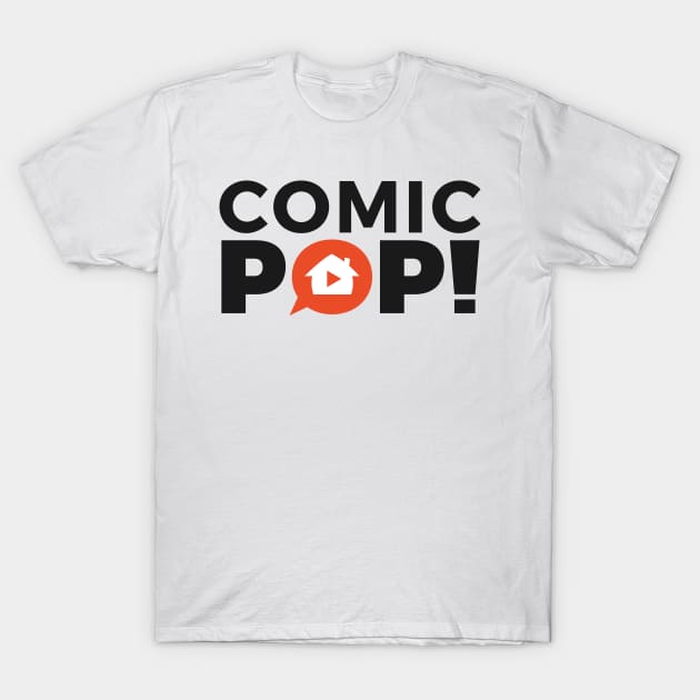 ComicPop White T-Shirt by ComicPop